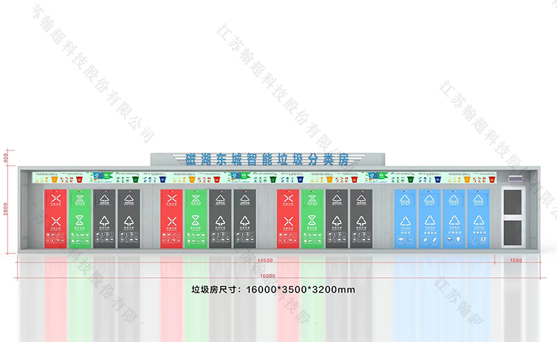 湖北大型智能垃圾分类房发货