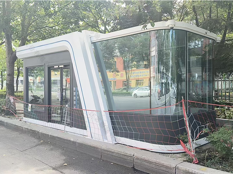 吉林智慧候车室安装实景