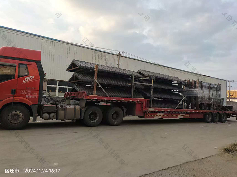 仿古候车亭生产