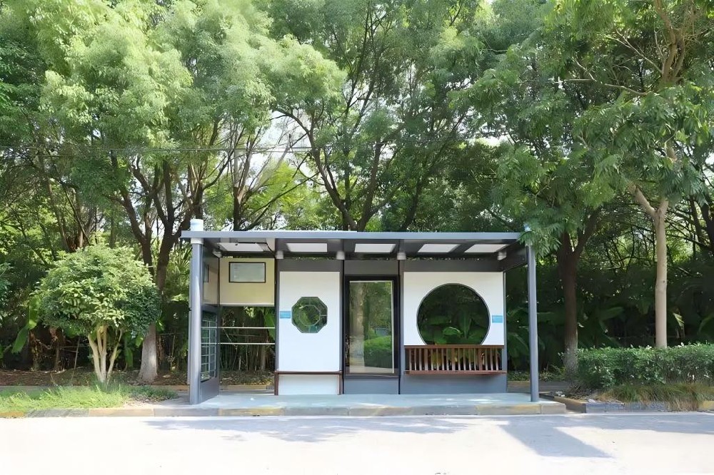 无锡园林定制款公交候车亭
