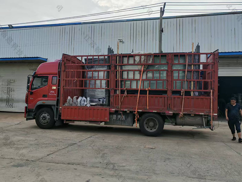 南京罗马柱型材公交站台发货