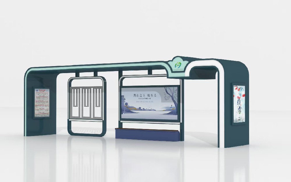 肥西特色公交候车亭第二批发货案例