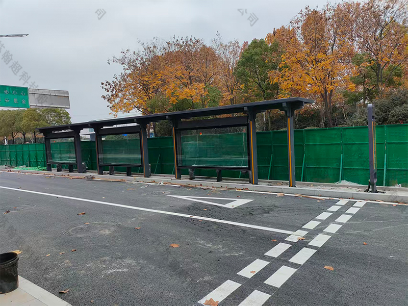 候车亭安装案例
