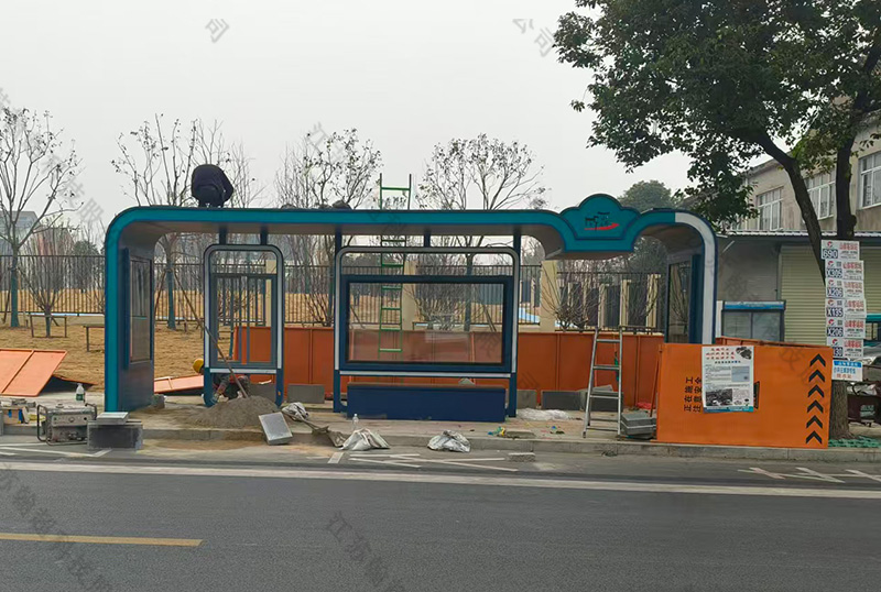 中式公交候车亭厂家