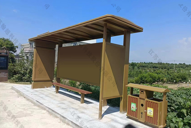 湖州乡镇公交候车亭发货