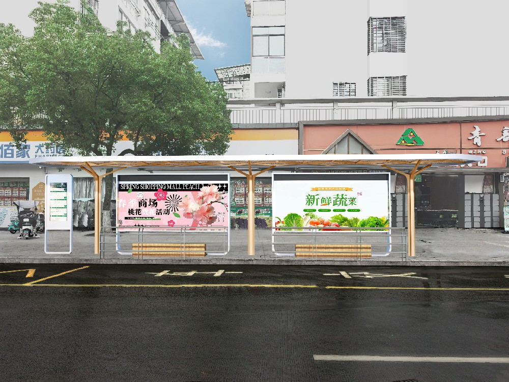 福建定制款公交候车亭发货