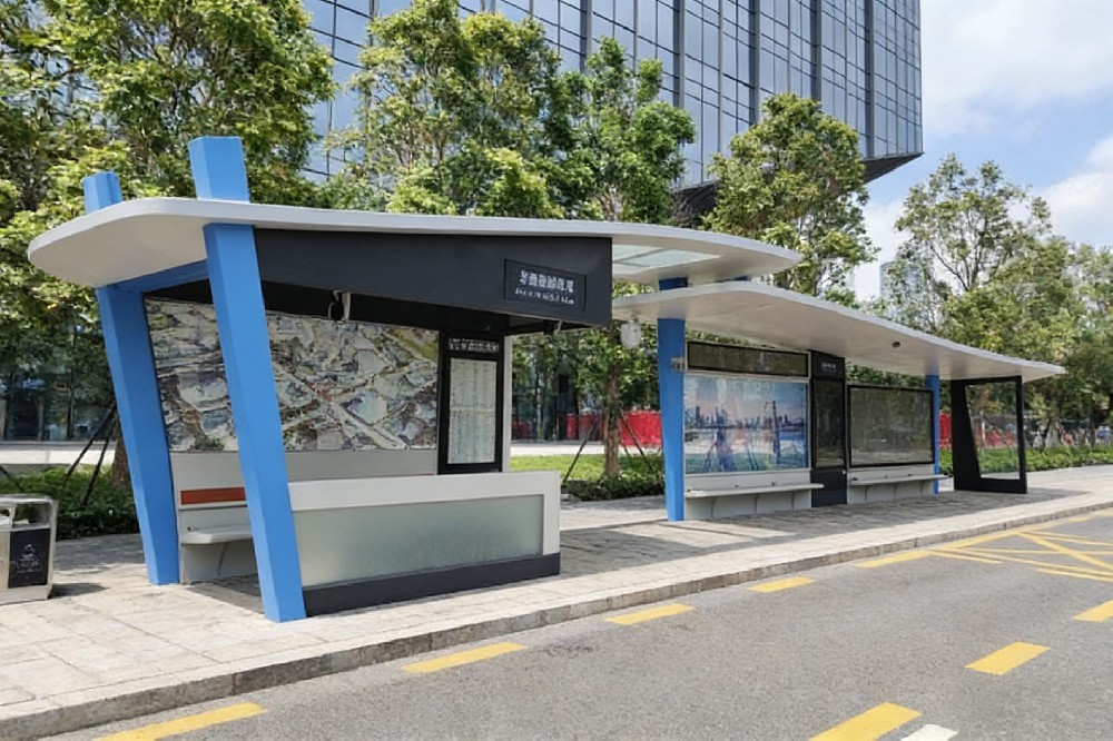 深圳定制款智能公交候车亭