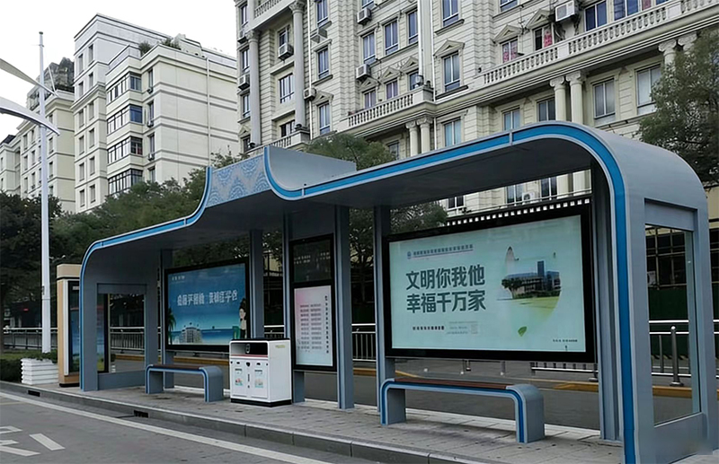 市政道路候车亭