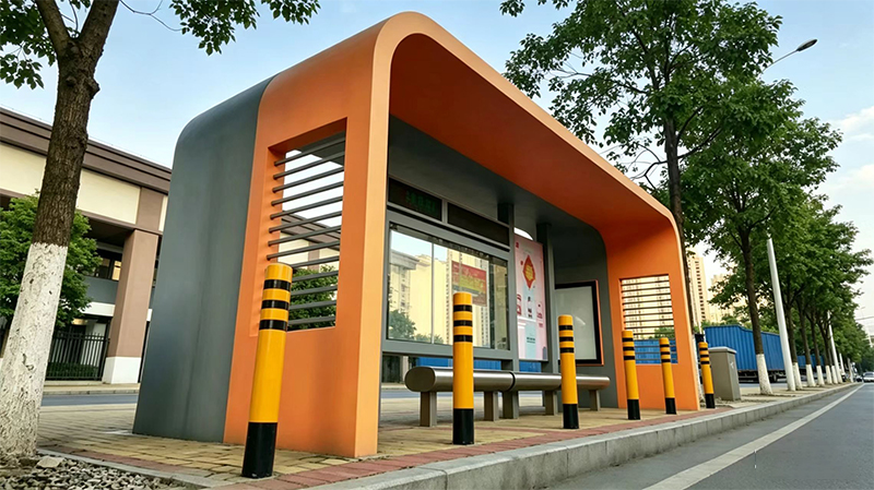 市政道路候车亭