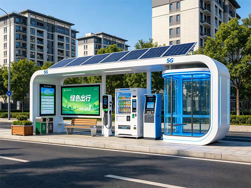 智能公交候车亭